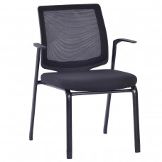 Rea Mesh Back Chair With 4 Glides